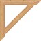 Ekena Millwork Traditional Traditional Smooth Bracket, Western Red Cedar, 3 1/2"W x 30"D x 30"H BKT04X30X30TRA01SWR - alternate 3